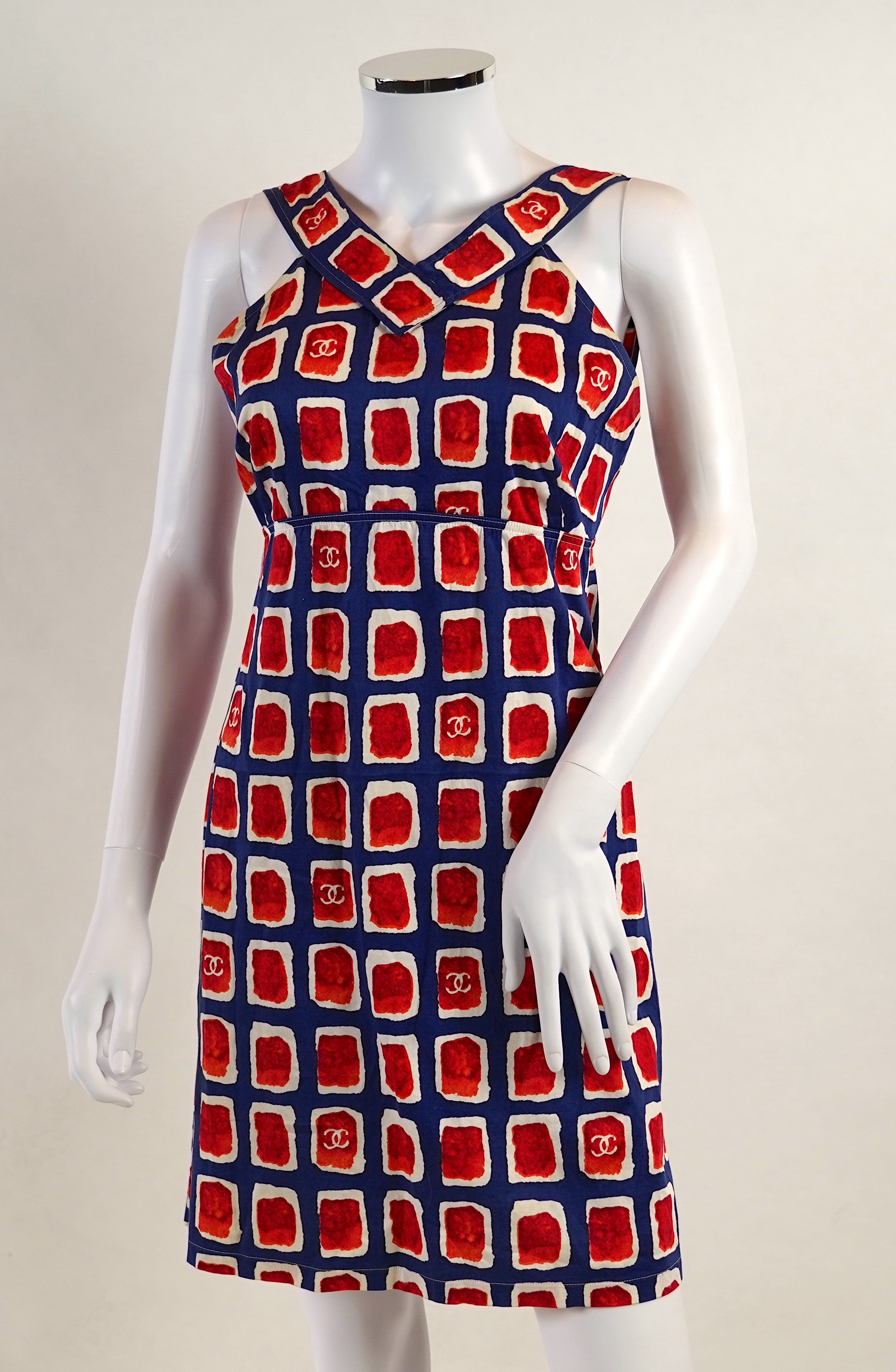 A vintage Chanel summer dress. Size UK 10